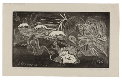 The Universe Is Being Created), dalla suite Noa Noa da Paul Gauguin
