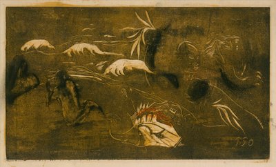 Das Universum wird erschaffen da Paul Gauguin