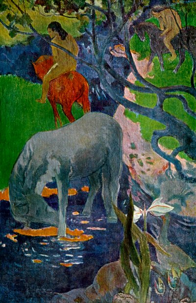 Il cavallo bianco, 1898-1939 da Paul Gauguin