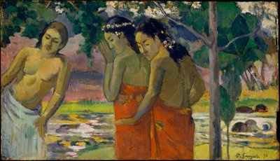 Tre donne tahitiane da Paul Gauguin