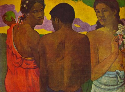 Tre tahitiani, 1899 1935 da Paul Gauguin
