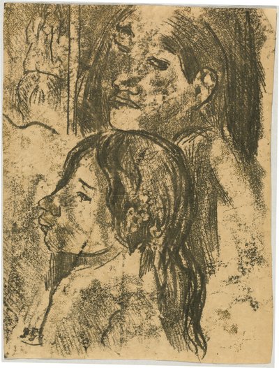 Due marquesani [recto] da Paul Gauguin