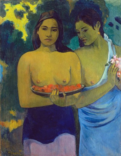 Due tahitiani da Paul Gauguin