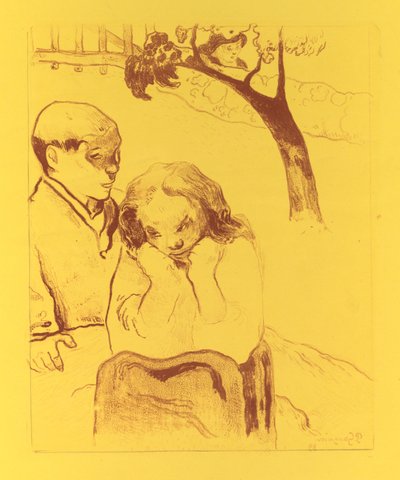 Suite Volpini: Miseria Umana (Misères Humaines) da Paul Gauguin