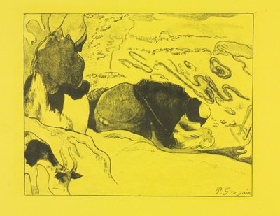 Suite Volpini: Lavandaie da Paul Gauguin