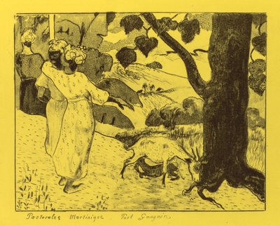 Volpini Suite: Pastorale della Martinica da Paul Gauguin