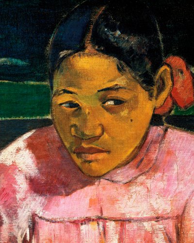 Donne di Tahiti o Sulla spiaggia (dettaglio) da Paul Gauguin
