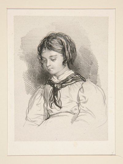 (BUSTO DI BAMBINA.) da Paul Gavarni