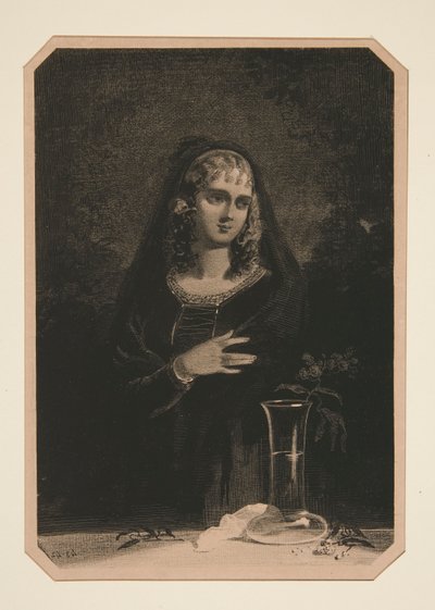 Il Vaso di Cristallo da Paul Gavarni