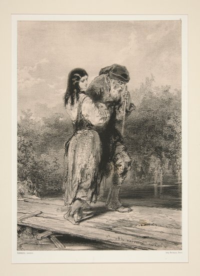 (PIETÀ FILIALE) da Paul Gavarni
