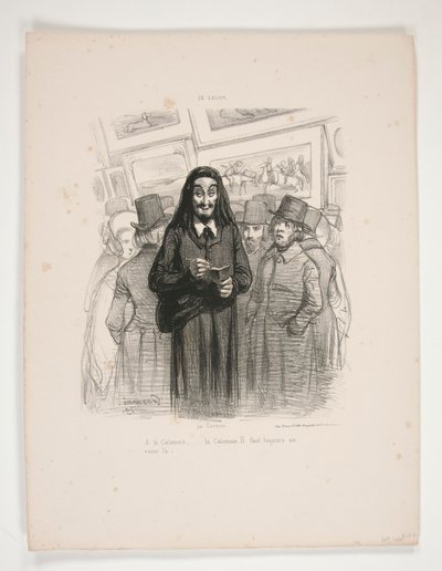 Alla Calunnia da Paul Gavarni