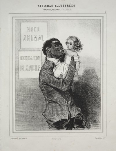 Affiches Illustrées da Paul Gavarni