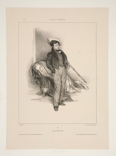 Alfred (Feydeau) da Paul Gavarni