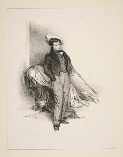Alfred (Feydeau) da Paul Gavarni