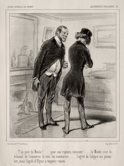Baliverneries Parisiennes da Paul Gavarni