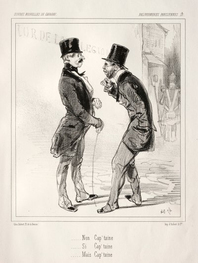 Baliverneries Parisiennes da Paul Gavarni