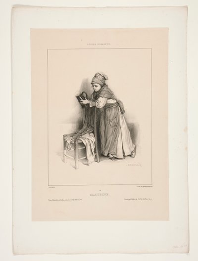 CLAUDINE da Paul Gavarni
