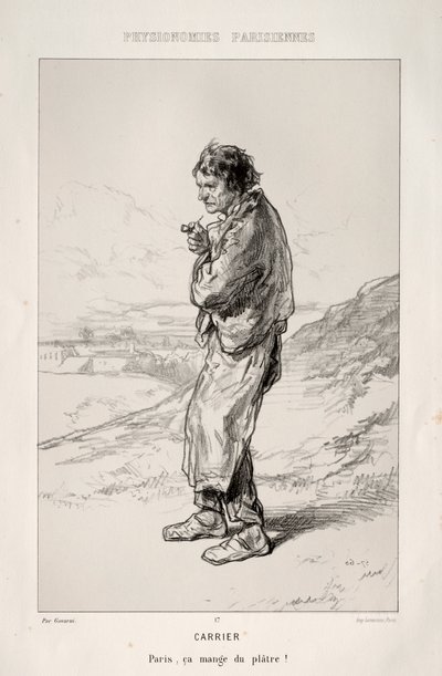 Portatore da Paul Gavarni