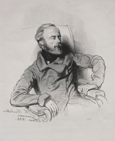 Ch. Chandellier, 1842 da Paul Gavarni