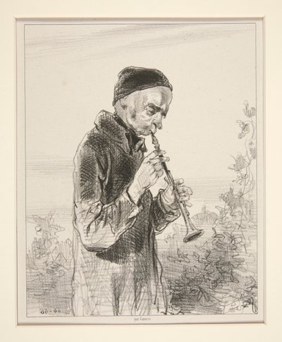 Clarinetto da Paul Gavarni