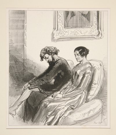 Come, caro, non saprò dove io da Paul Gavarni