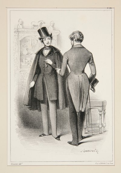 Costumi: Richard-Laurent, sarto del re, da Paul Gavarni