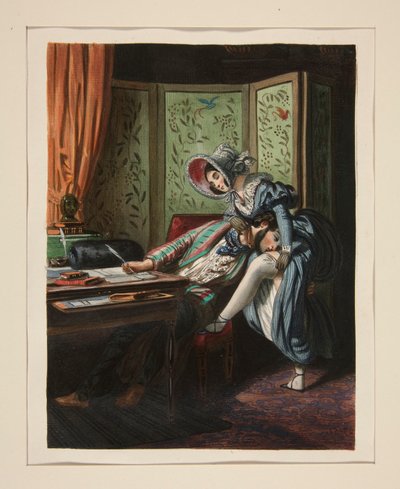 DISTRAZIONE da Paul Gavarni