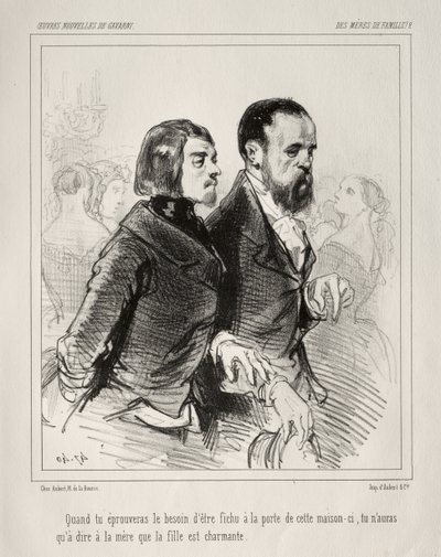 Des Mères de Famille! da Paul Gavarni