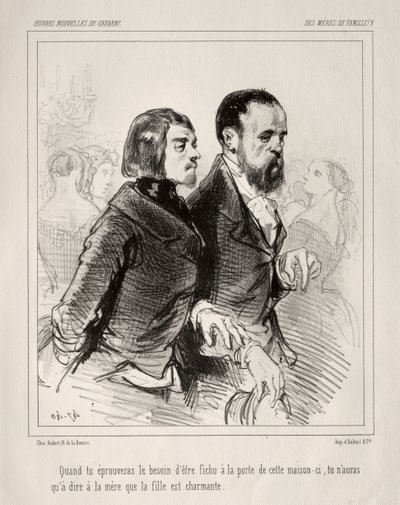 Des Mères de Famille! da Paul Gavarni