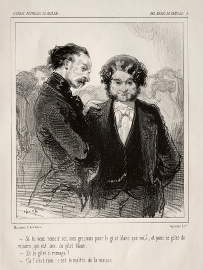 Des Mères de Famille! da Paul Gavarni