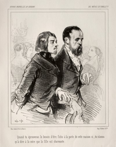 Des Mères de Famille! da Paul Gavarni