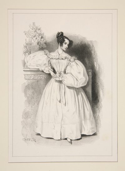Eugenie Sauvage da Paul Gavarni