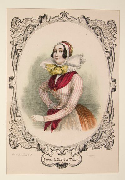 Donna del Ducato di Wenden da Paul Gavarni
