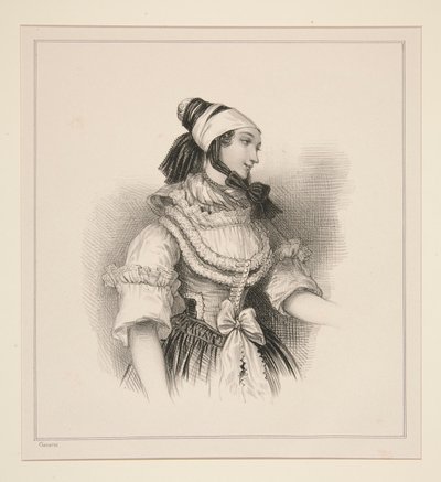 FRANCONIENNE da Paul Gavarni