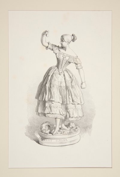 Fanny Elssler da Paul Gavarni
