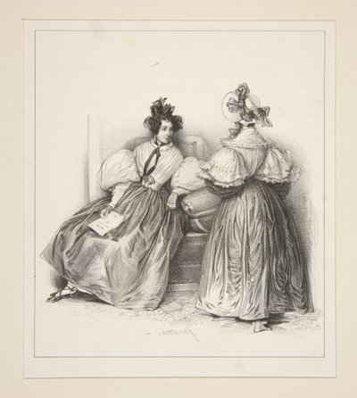 Donne alla Moda da Paul Gavarni