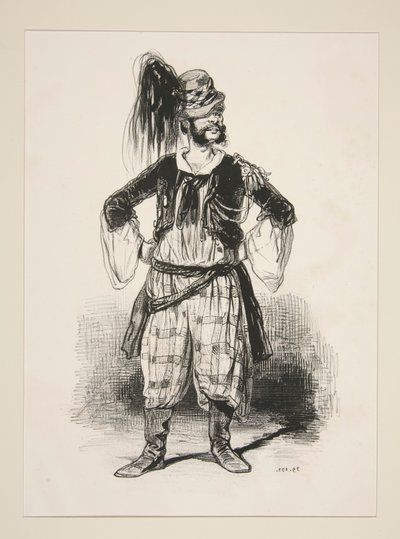 Generale straniero da Paul Gavarni