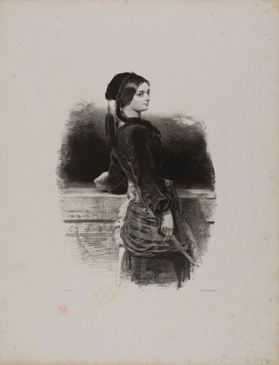 Gulnare (Mlle. Waldor) da Paul Gavarni