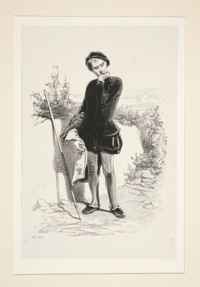 Enrico IV bambino da Paul Gavarni