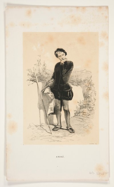 Enrico IV bambino da Paul Gavarni