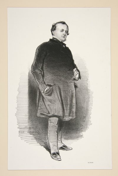 Henri Monnier da Paul Gavarni