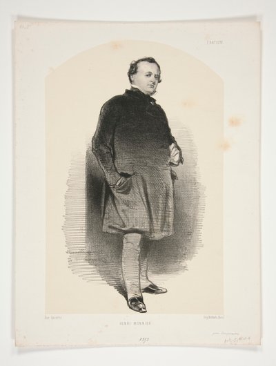Henri Monnier da Paul Gavarni