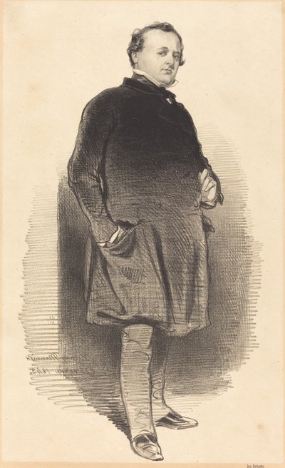 Henry Monnier da Paul Gavarni