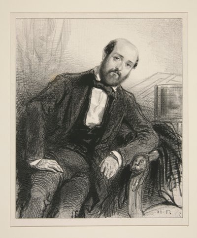 Henry Murger da Paul Gavarni