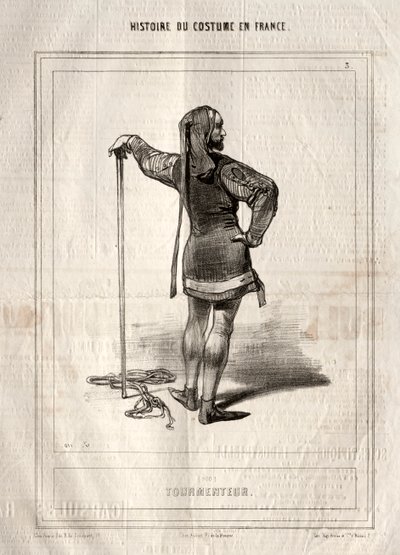 Histoire du Costume en France: Tourmenteur da Paul Gavarni
