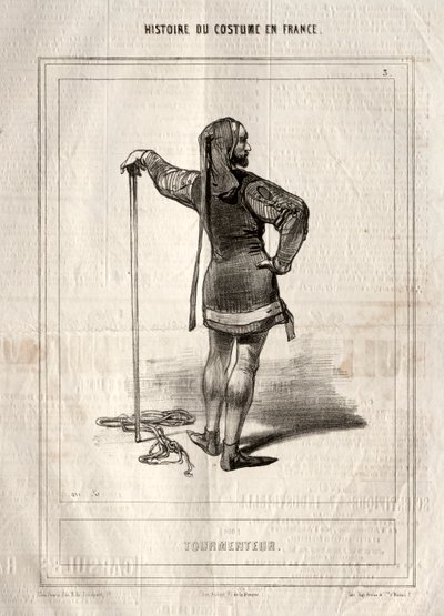 Histoire du Costume en France: Tourmenteur da Paul Gavarni