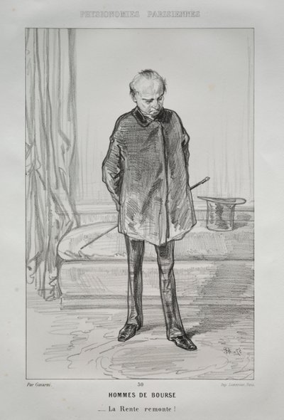 Uomini di Borsa da Paul Gavarni