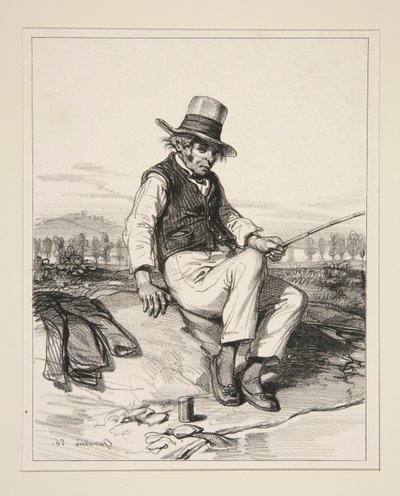 JEROME SAUVAGE, (detto il Padre Belenfant) da Paul Gavarni
