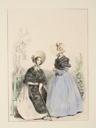 Luglio 1837. Cappelli di paglia da Paul Gavarni