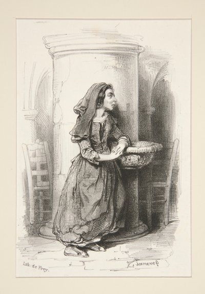 Pregherò per loro da Paul Gavarni